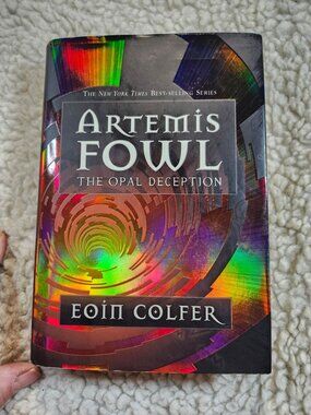 Artemis Fowl The Opal Deception Eoin Colfer Hardcover Childrens Fantasy Book
